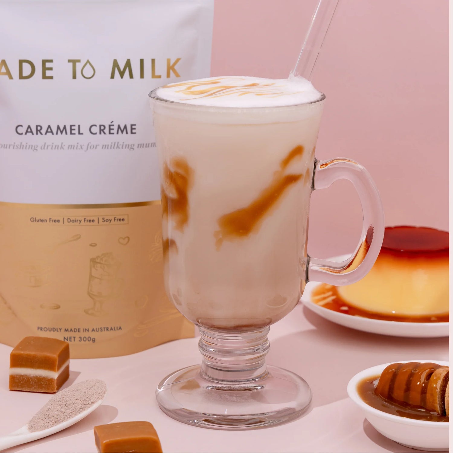 MADE TO MILK | Lactation Caramel Creme Drink