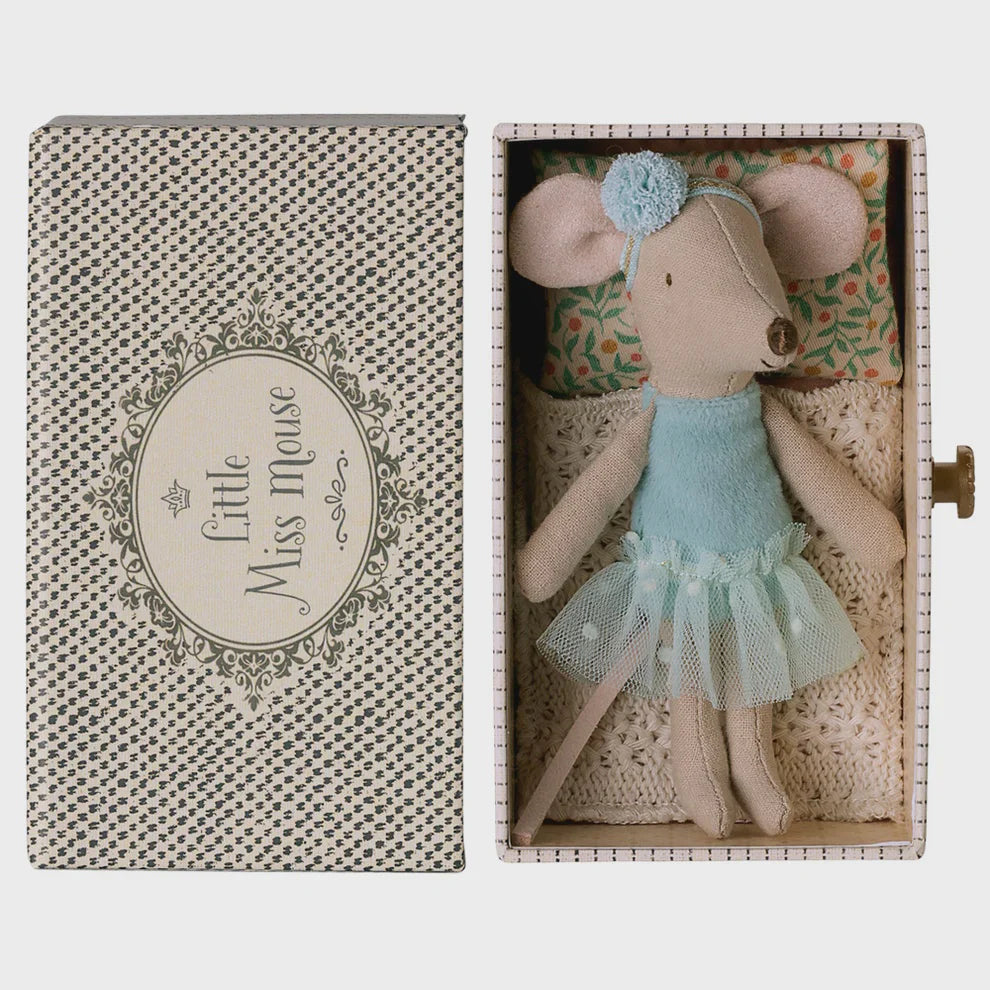 MAILEG | Little Miss Dance Mouse in Daybed