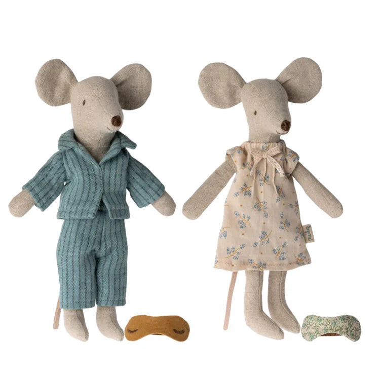 MAILEG | Mum And Dad Mice in Cigarbox