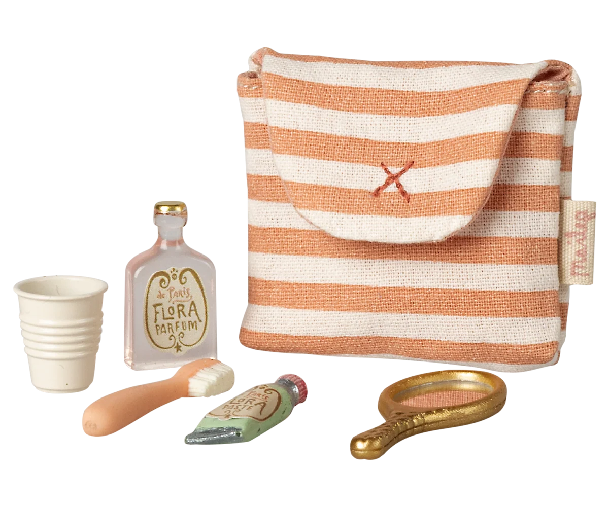 MAILEG | Toothbrush Set Coral Stripe