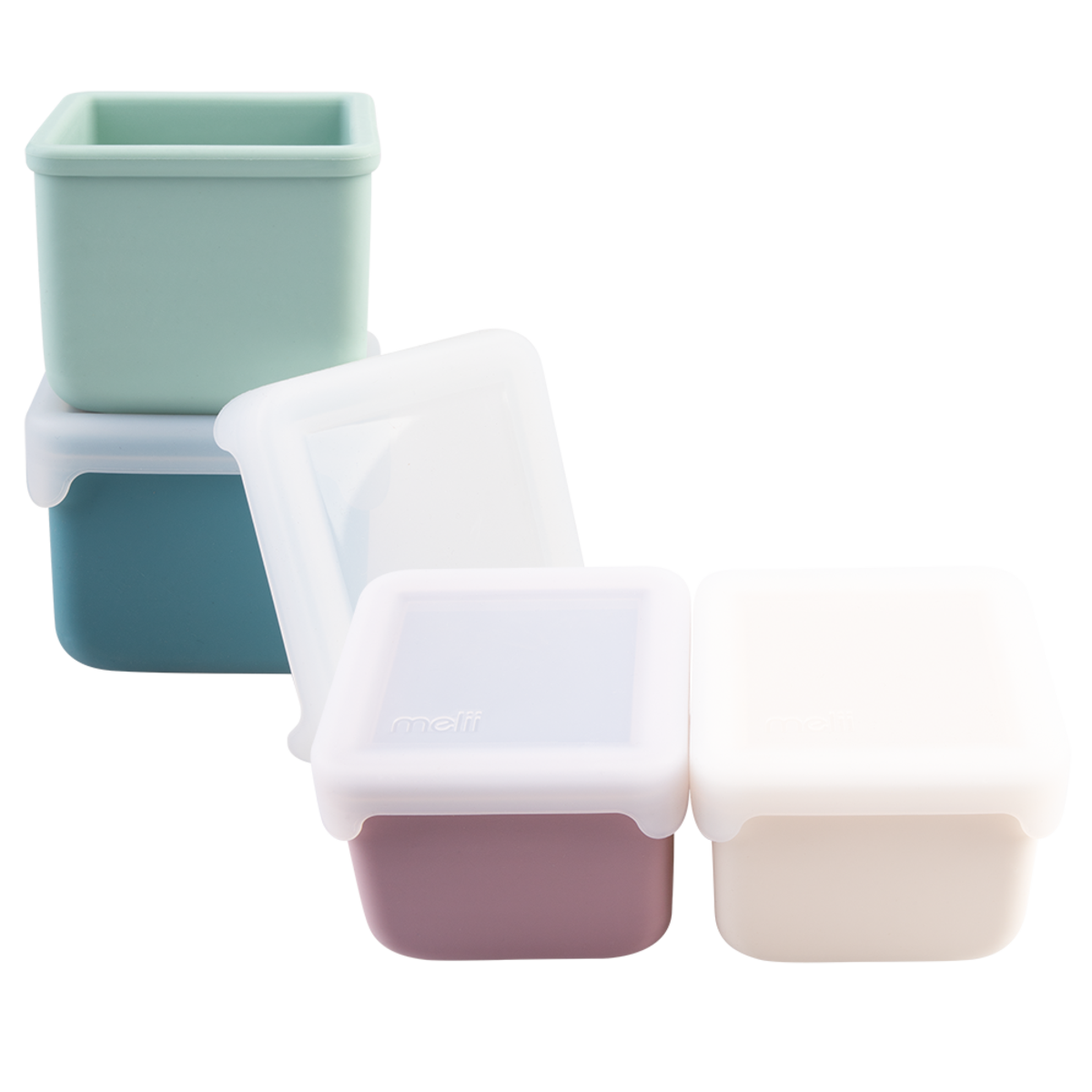 MELII LUXE | Silicone Snack Containers Set of 2