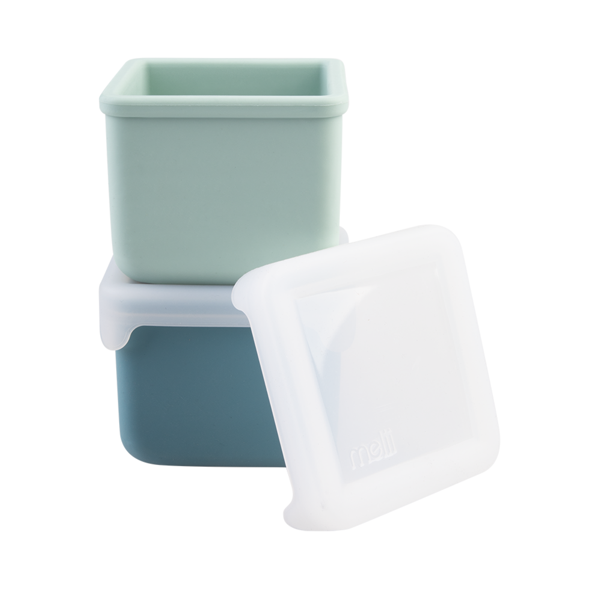 MELII LUXE | Silicone Snack Containers Set of 2