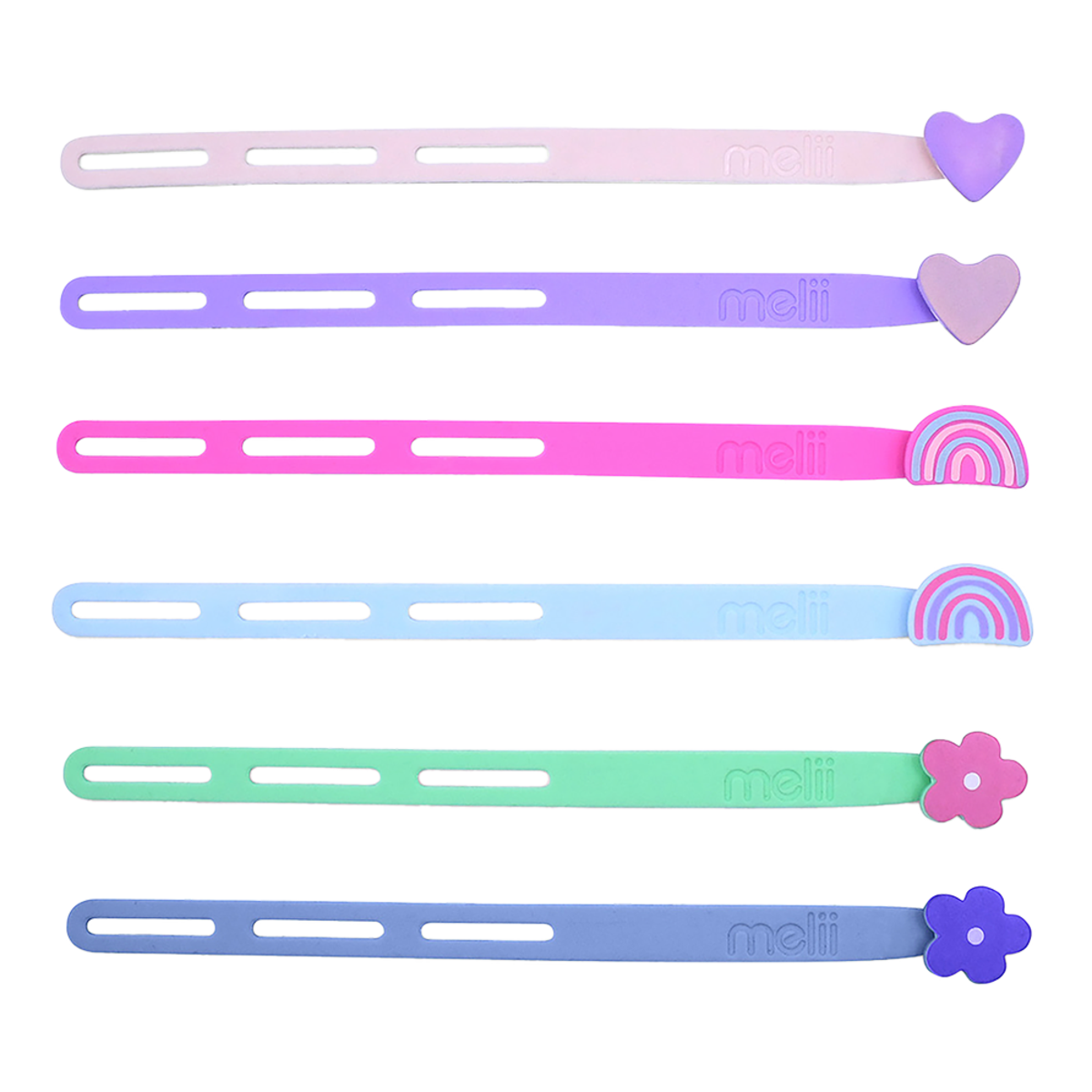 MELII LUXE | Silicone Wrap Bands