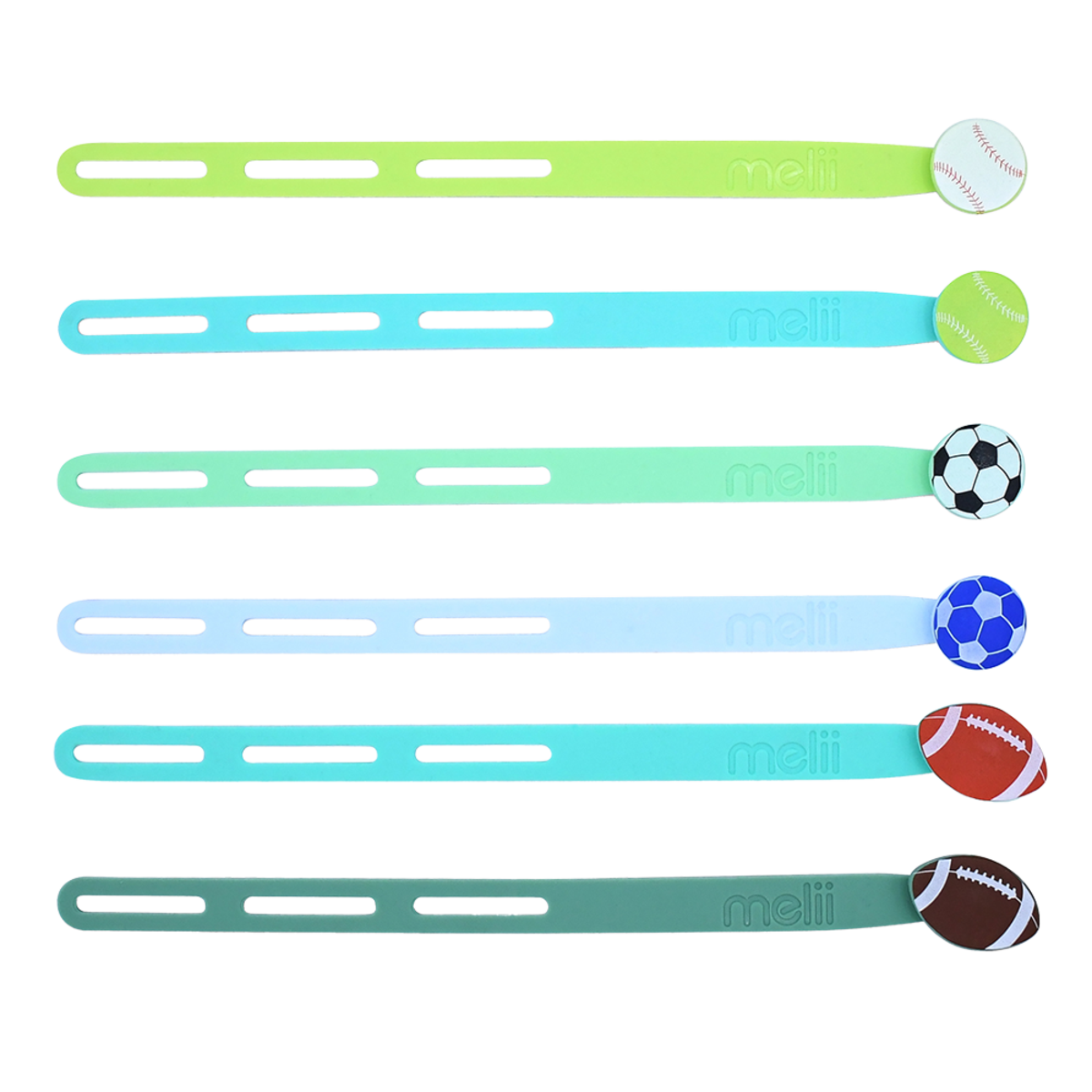 MELII LUXE | Silicone Wrap Bands