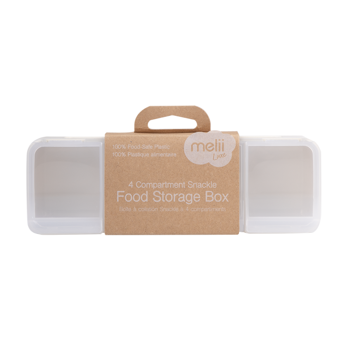MELII | 4 Compartment Snackle Box