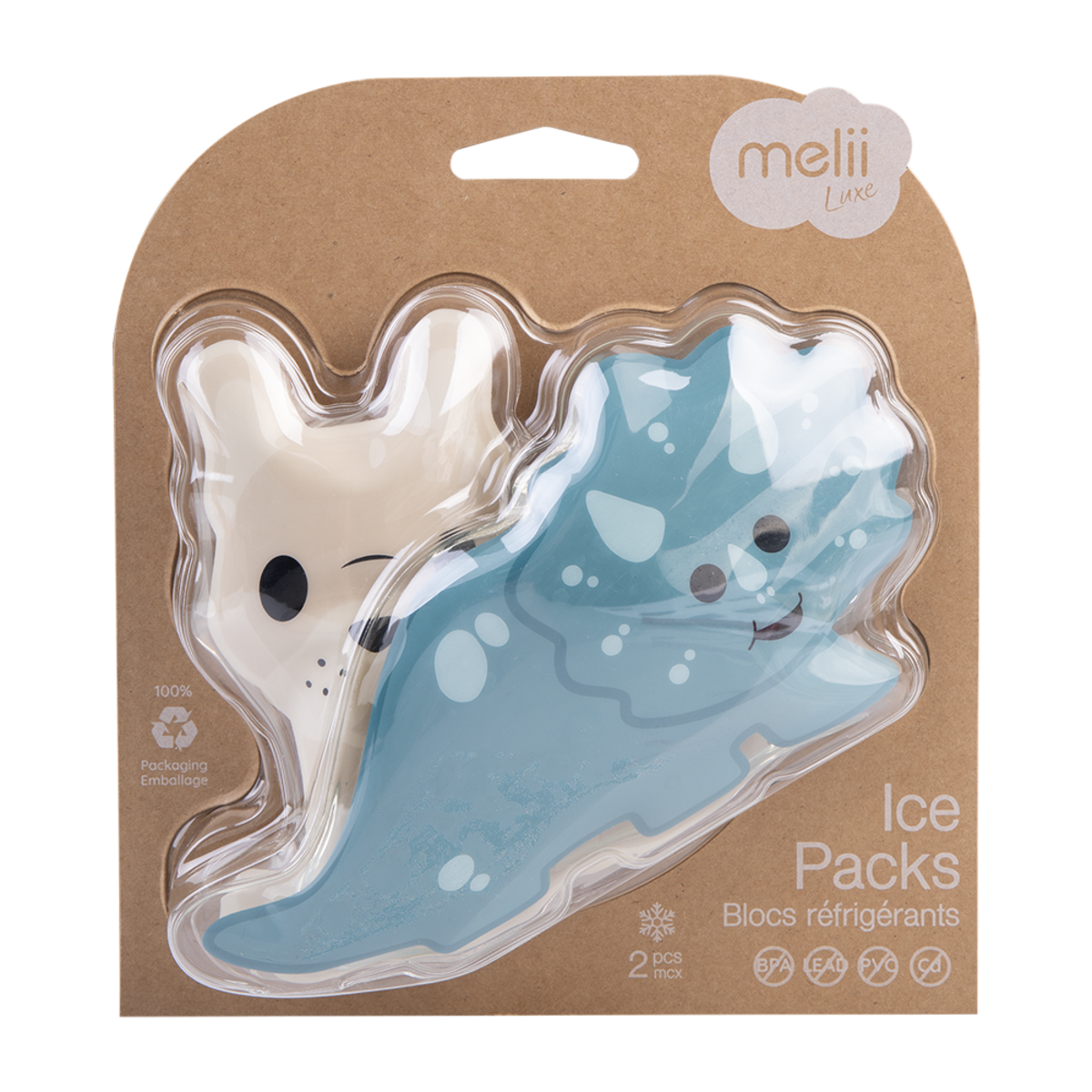 MELII LUXE | Gel Ice Packs Set of 2