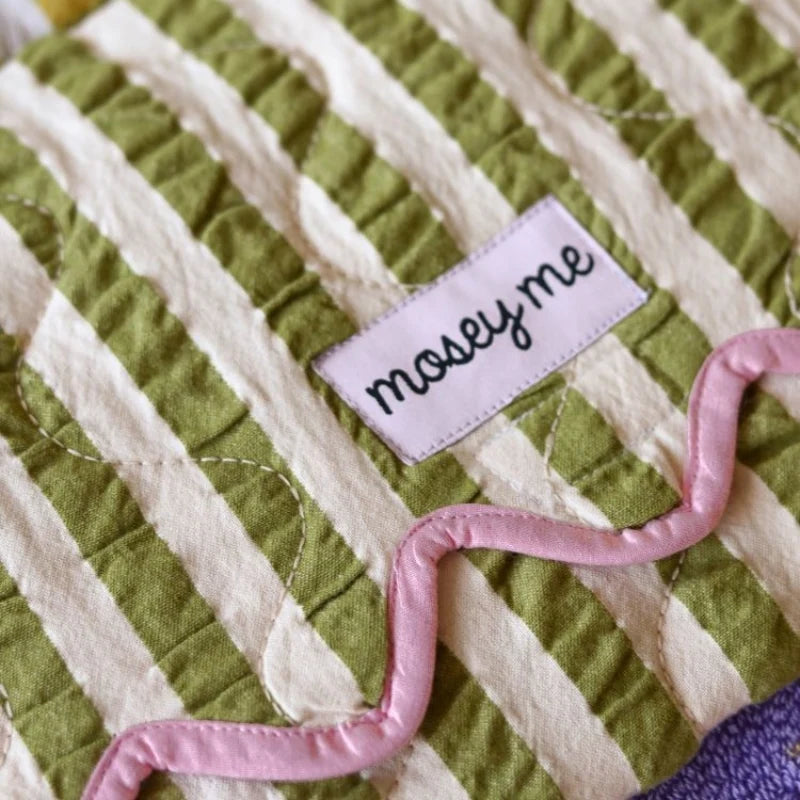 MOSEY ME | Pistachio Seersucker Change Mat