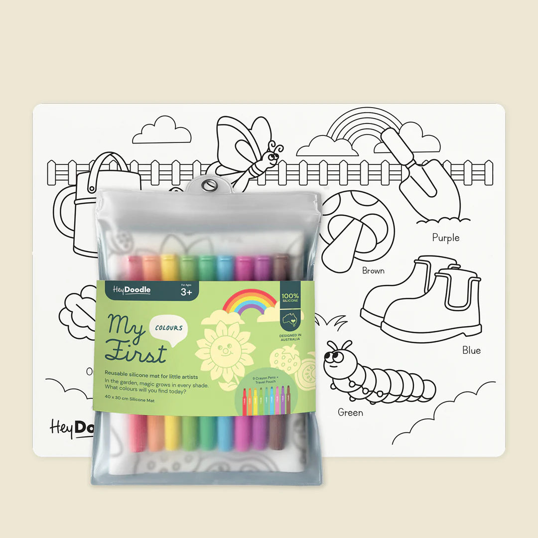 HEY DOODLE | My First Colouring Mat