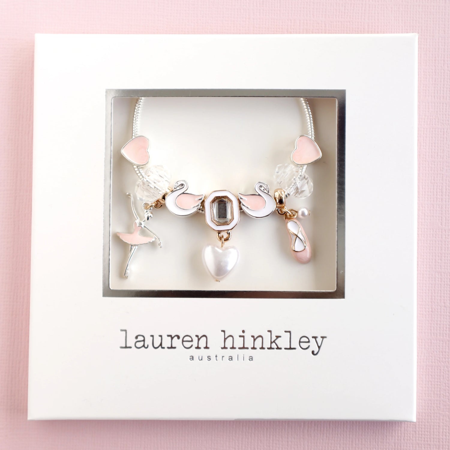 LAUREN HINKLEY | Swan Lake Charm Bracelet