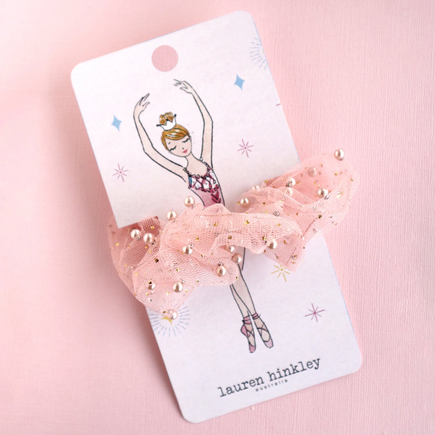 LAUREN HINKLEY | Ava Ballet Pearl Scrunchie