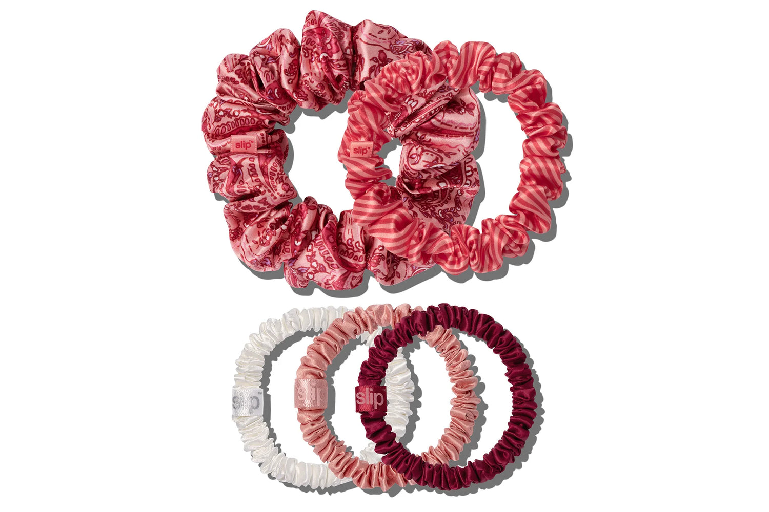 SLIP | Pure Silk Assorted Scrunchies | 5pk