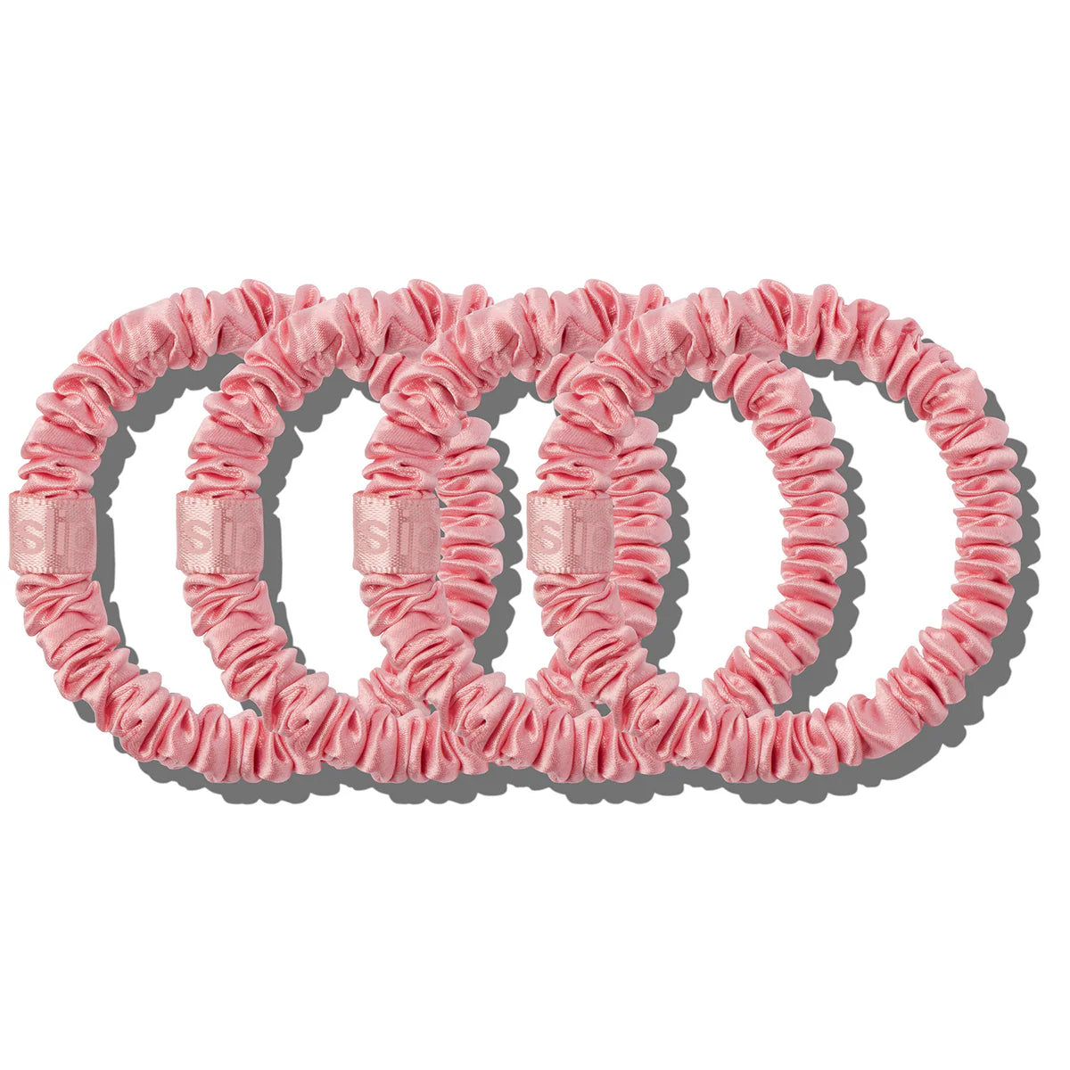 SLIP | Pure Silk Skinny Scrunchies | 4pk