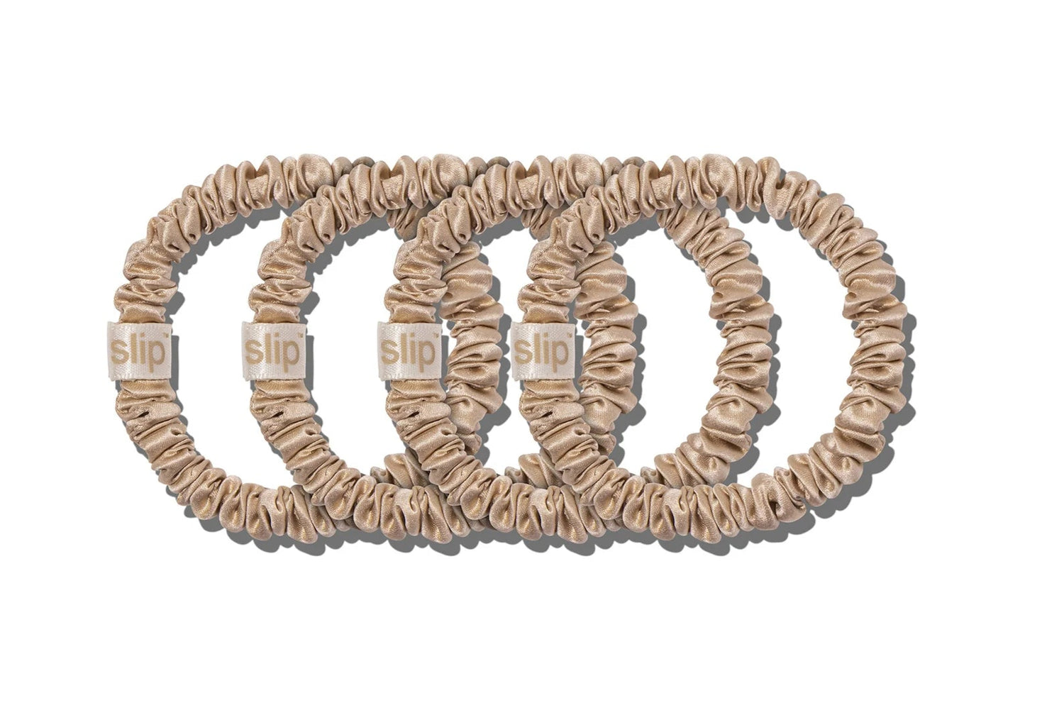 SLIP | Pure Silk Skinny Scrunchies | 4pk