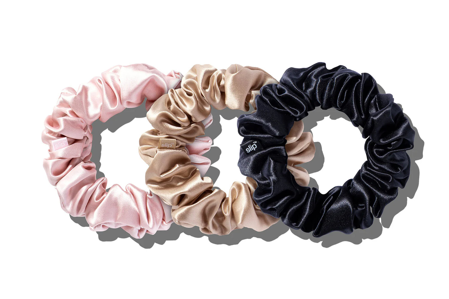 SLIP | Pure Silk Large Scrunchies | 3pk