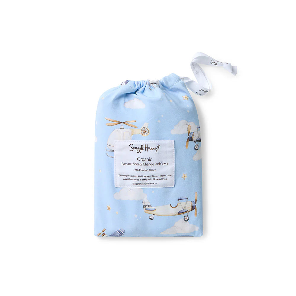 SNUGGLE HUNNY | Bassinet Sheet & Change Pad Cover