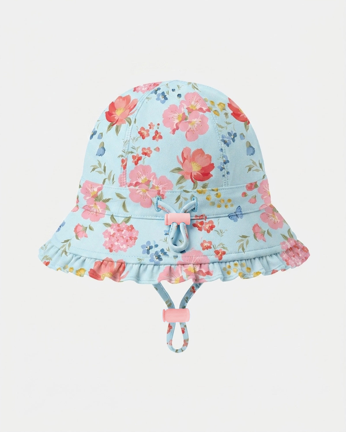 Swim Bell Hat Twinkle Aqua Garden