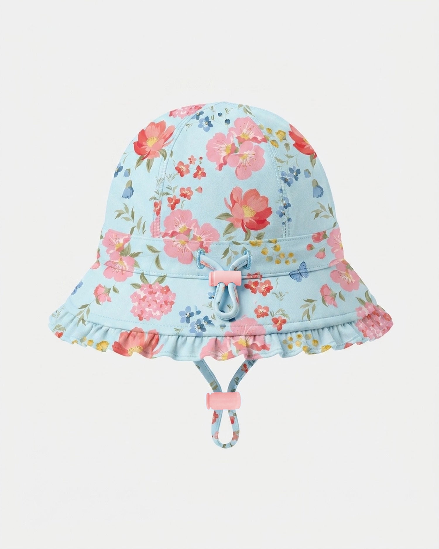 Swim Bell Hat Twinkle Aqua Garden
