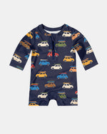 Swim Onesie L/S Pirate Wave Buggies