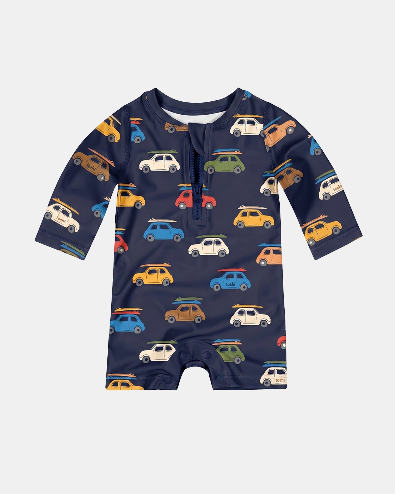 Swim Onesie L/S Pirate Wave Buggies