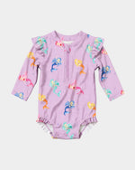 Swim Onesie L/S Twinkle Princess Mermaid