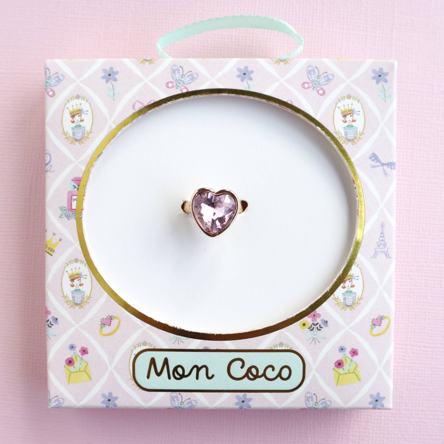 LAUREN HINKLEY | Gem Heart Ring