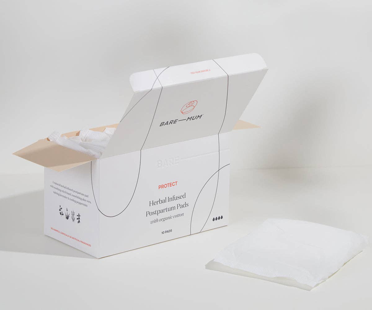 BARE MUM | Herbal Infused Postpartum Pads