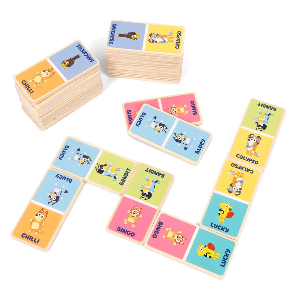 BLUEY | Wooden Dominoes