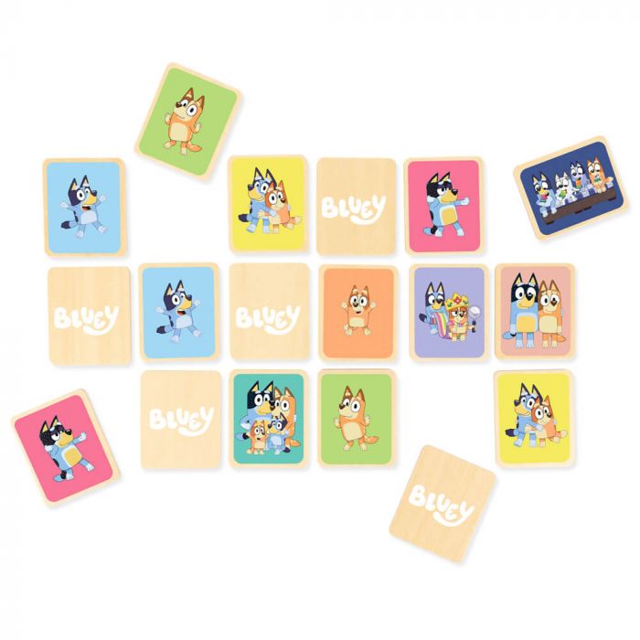 BLUEY | Wooden Memory Game