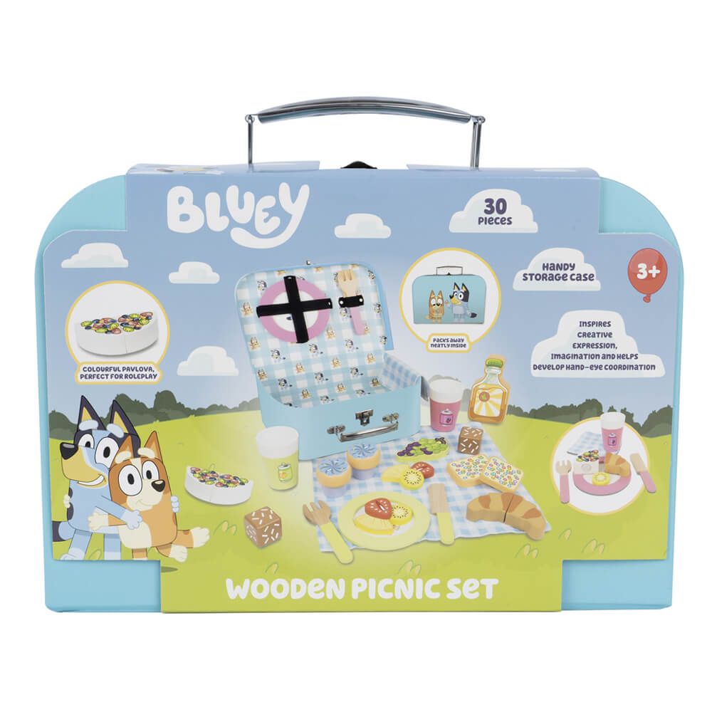 BLUEY | Wooden Picnic Set