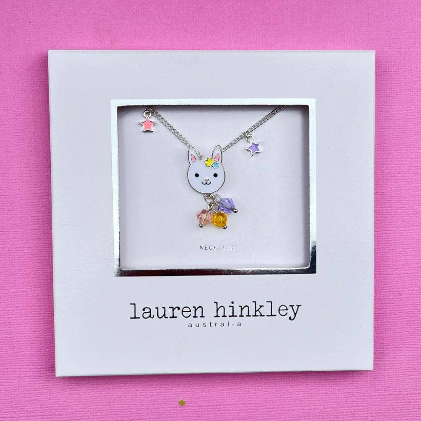 LAUREN HINKLEY | Tea Party Bunny Necklace