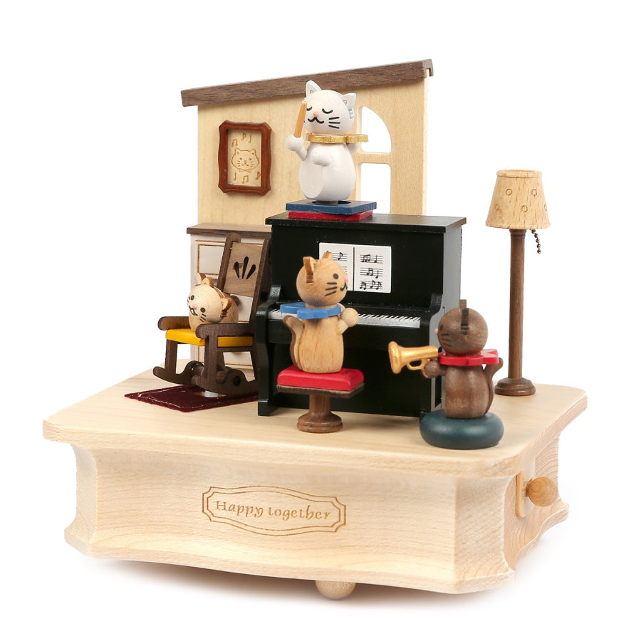WOODERFUL LIFE | Cat Play Piano