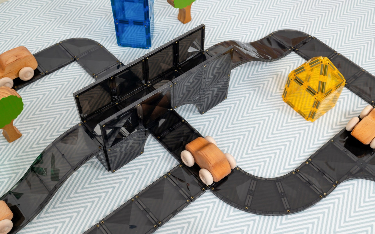 CONNETIX | Creative Roads Pack | 48 Pieces