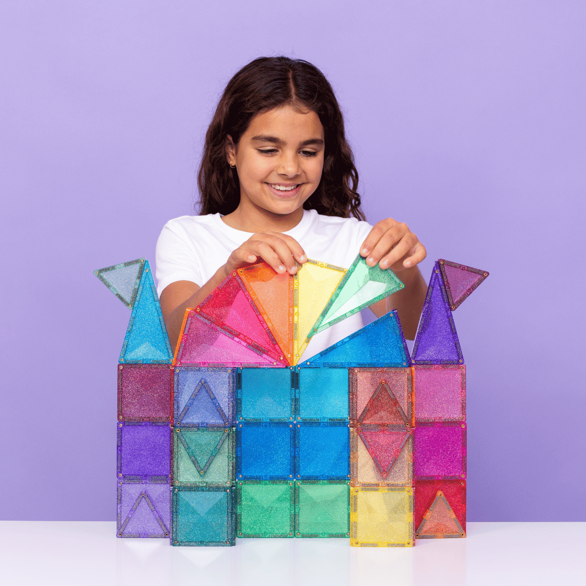 CONNETIX | Glitter Castle Pack | 48 Pieces