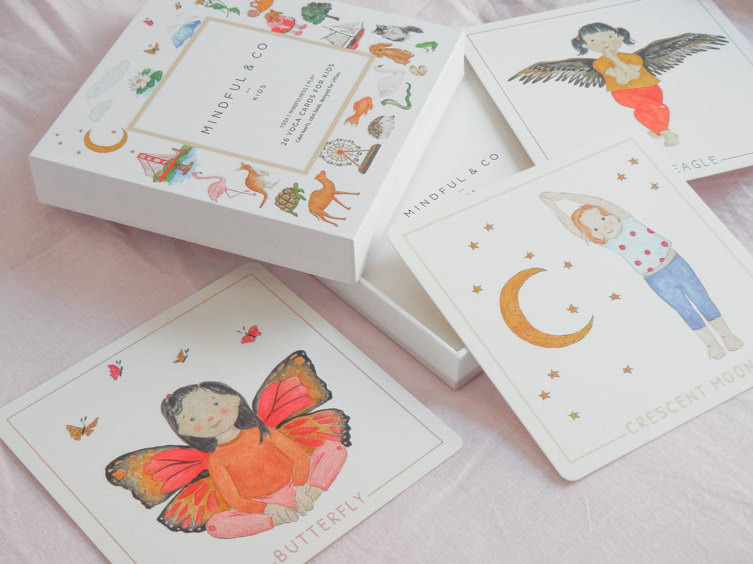 MINDFUL & CO KIDS | Yoga Flash Cards