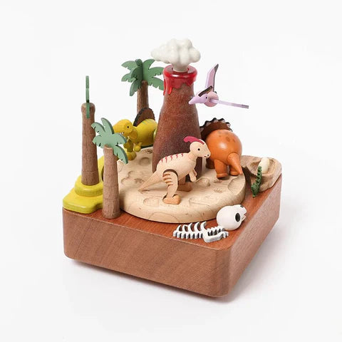 WOODERFUL LIFE | Dinosaurs & Volcano