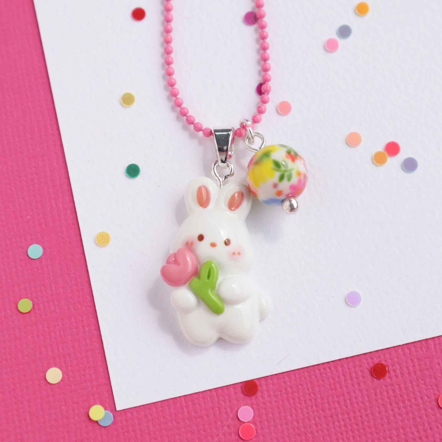LAUREN HINKLEY | Tulip Bunny Necklace