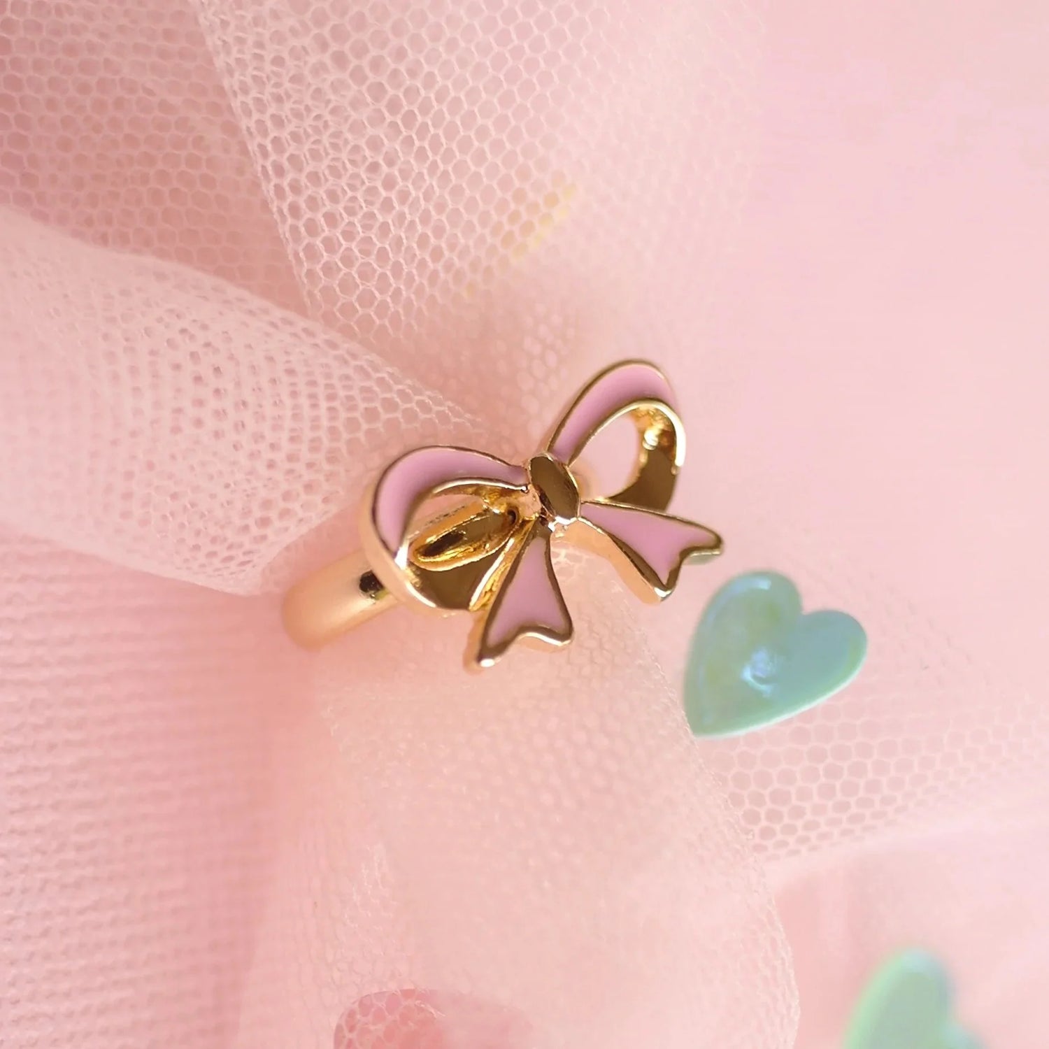 LAUREN HINKLEY | Pink Bow Ring