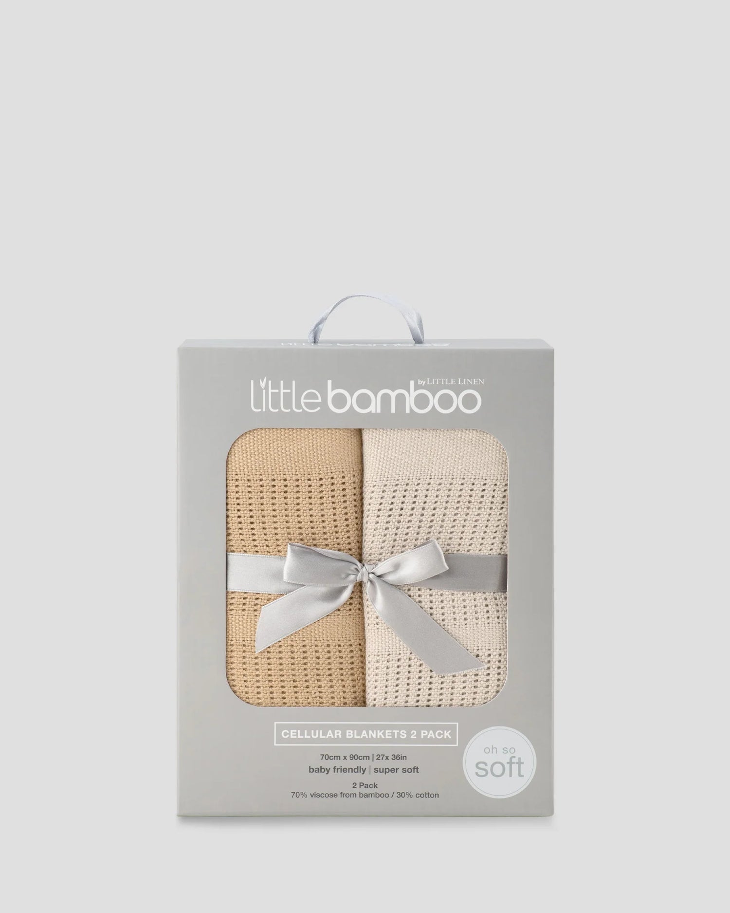 LITTLE BAMBOO | Baby Blanket 2 Pack