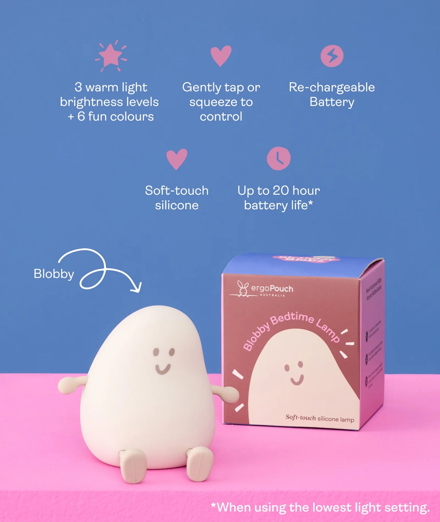 ERGOPOUCH | Driftaway Blobby Bedtime Lamp