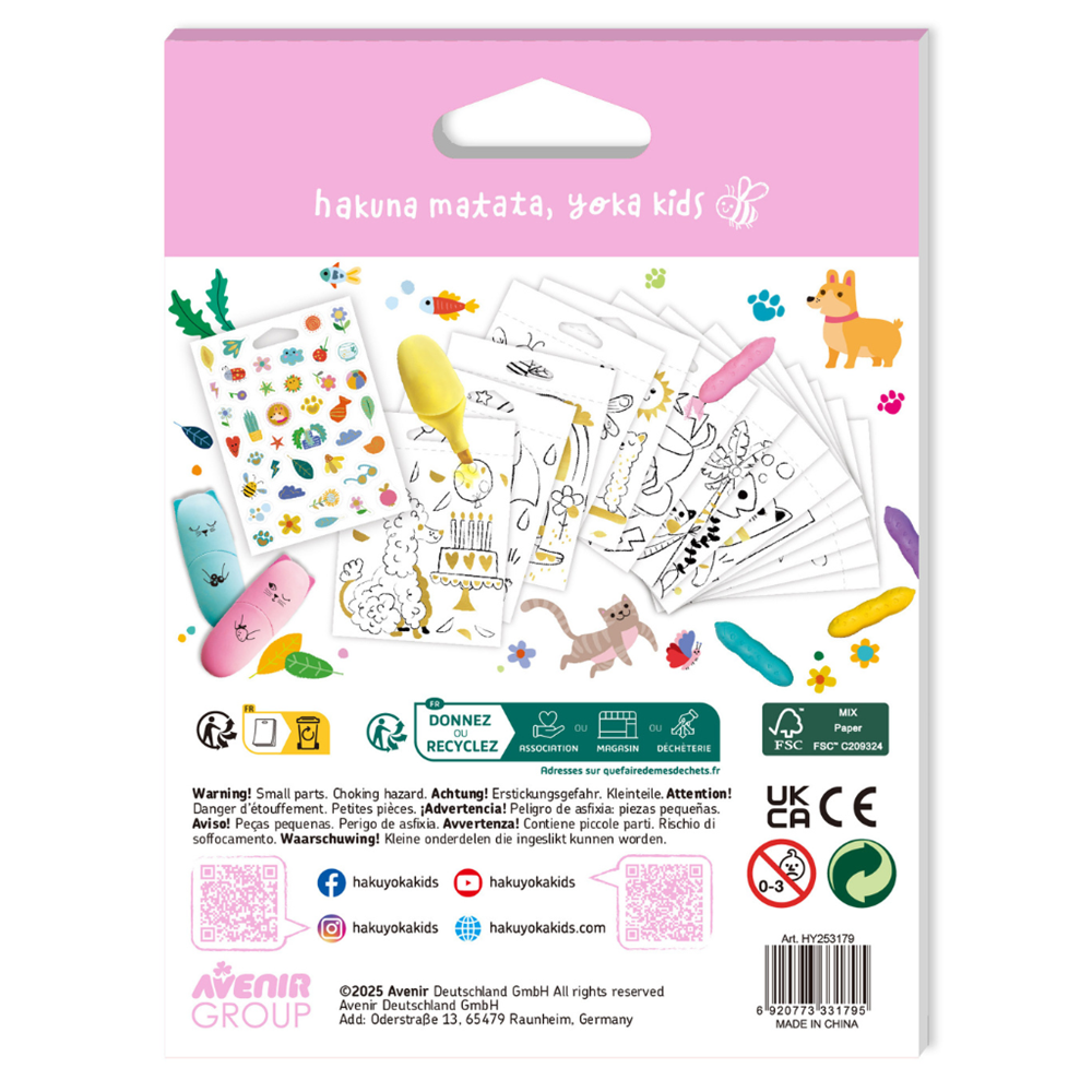HAKU YOKA | Mini Colouring Book