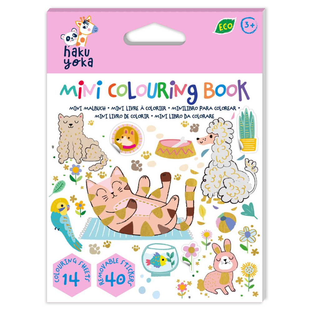 HAKU YOKA | Mini Colouring Book