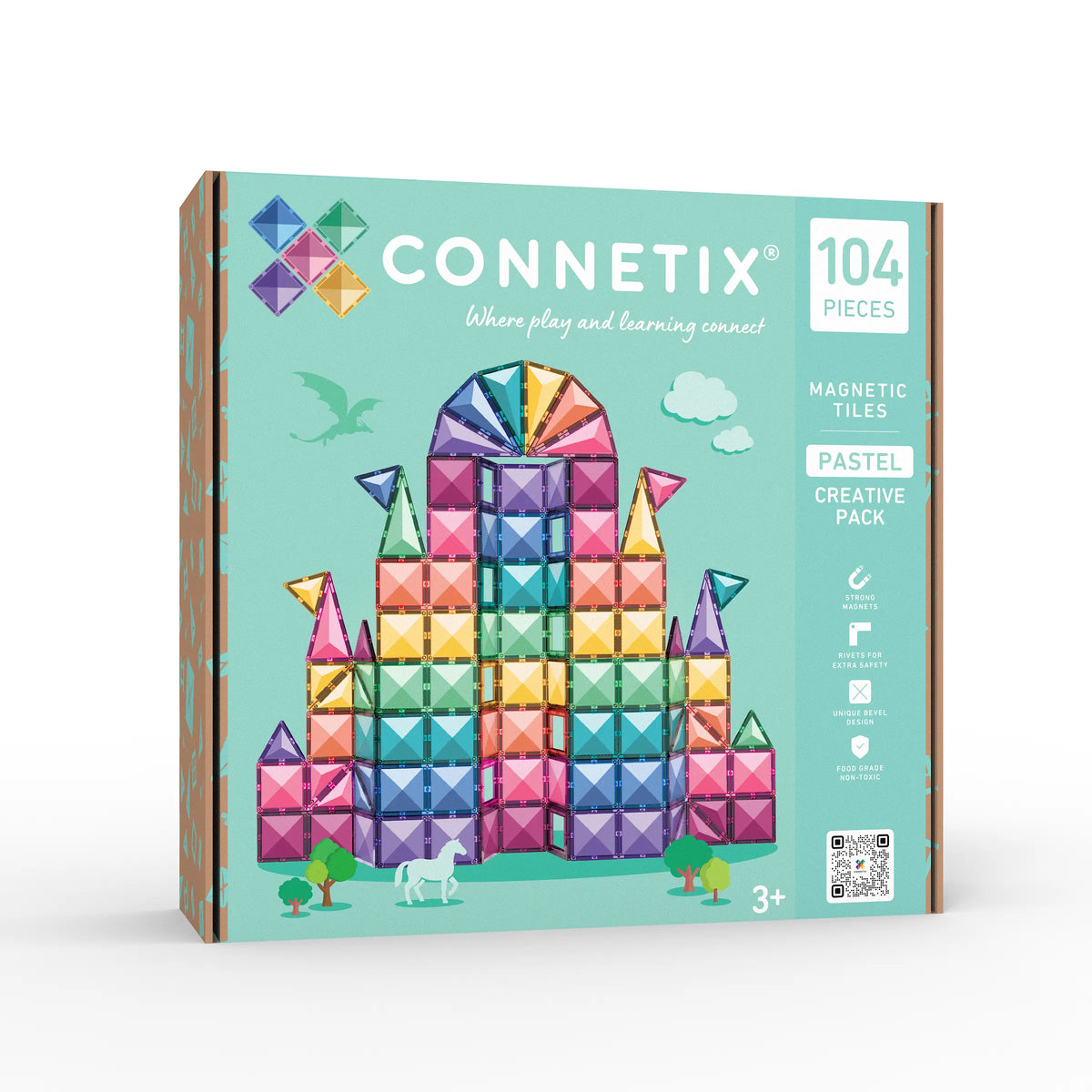 CONNETIX | Pastel Creative Pack 104pc