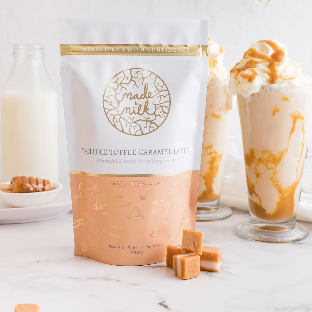 MADE TO MILK | Lactation Toffee Caramel Latte