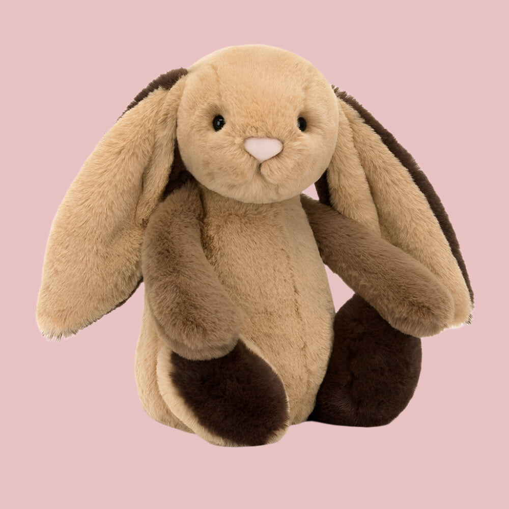 JELLYCAT | Bashful Bunny | Brown Patchwork