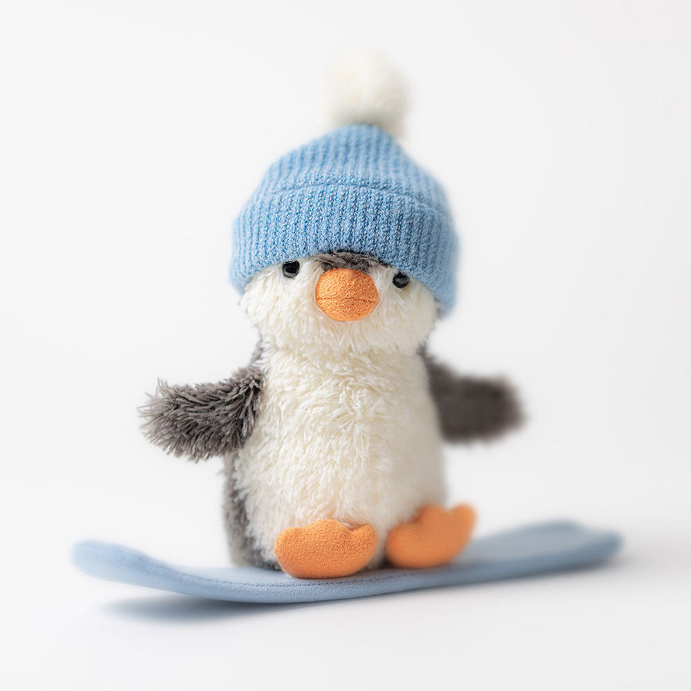JELLYCAT | Peanut Penguin Snowboarding | Small