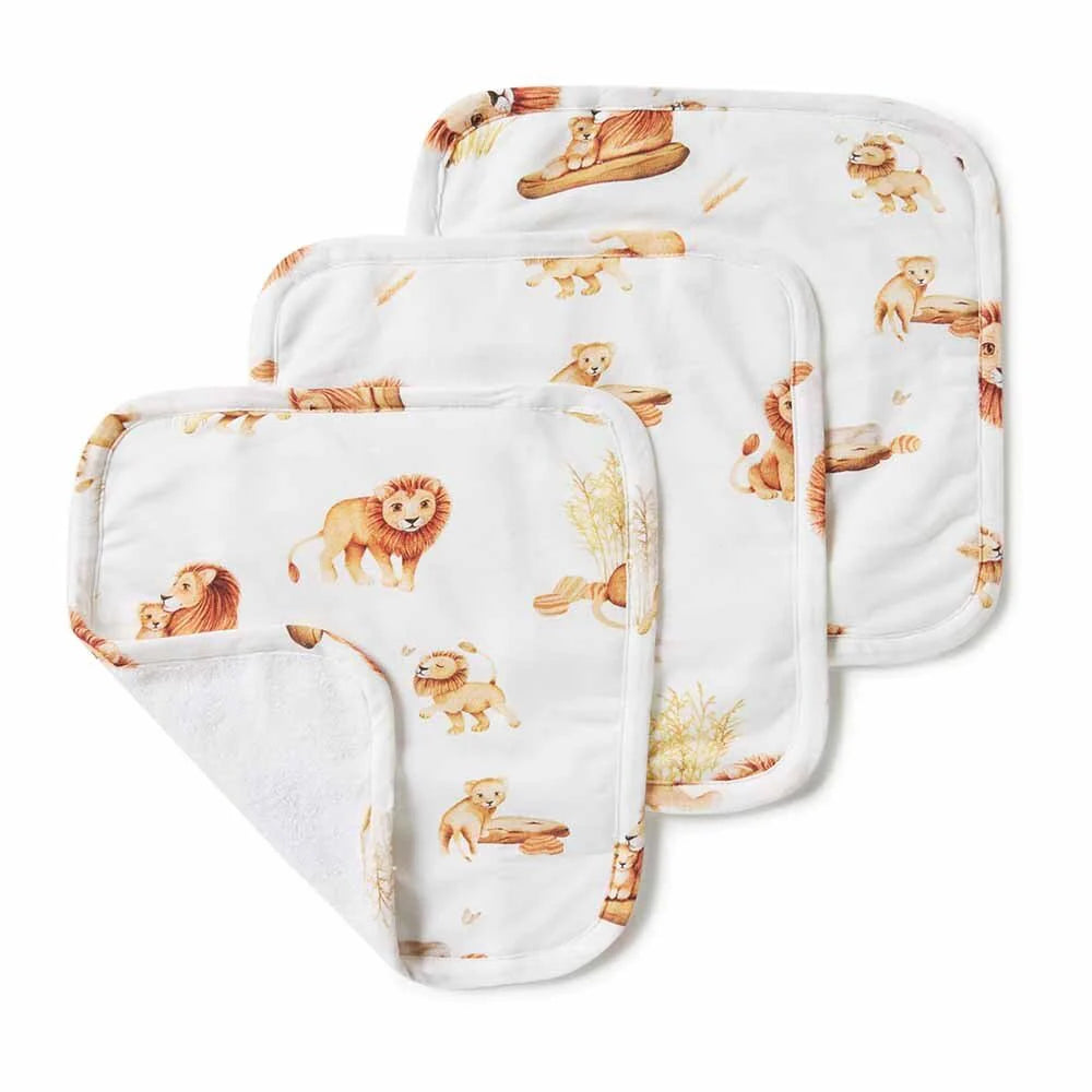 SNUGGLE HUNNY | Organic Wash Cloths | 3pk