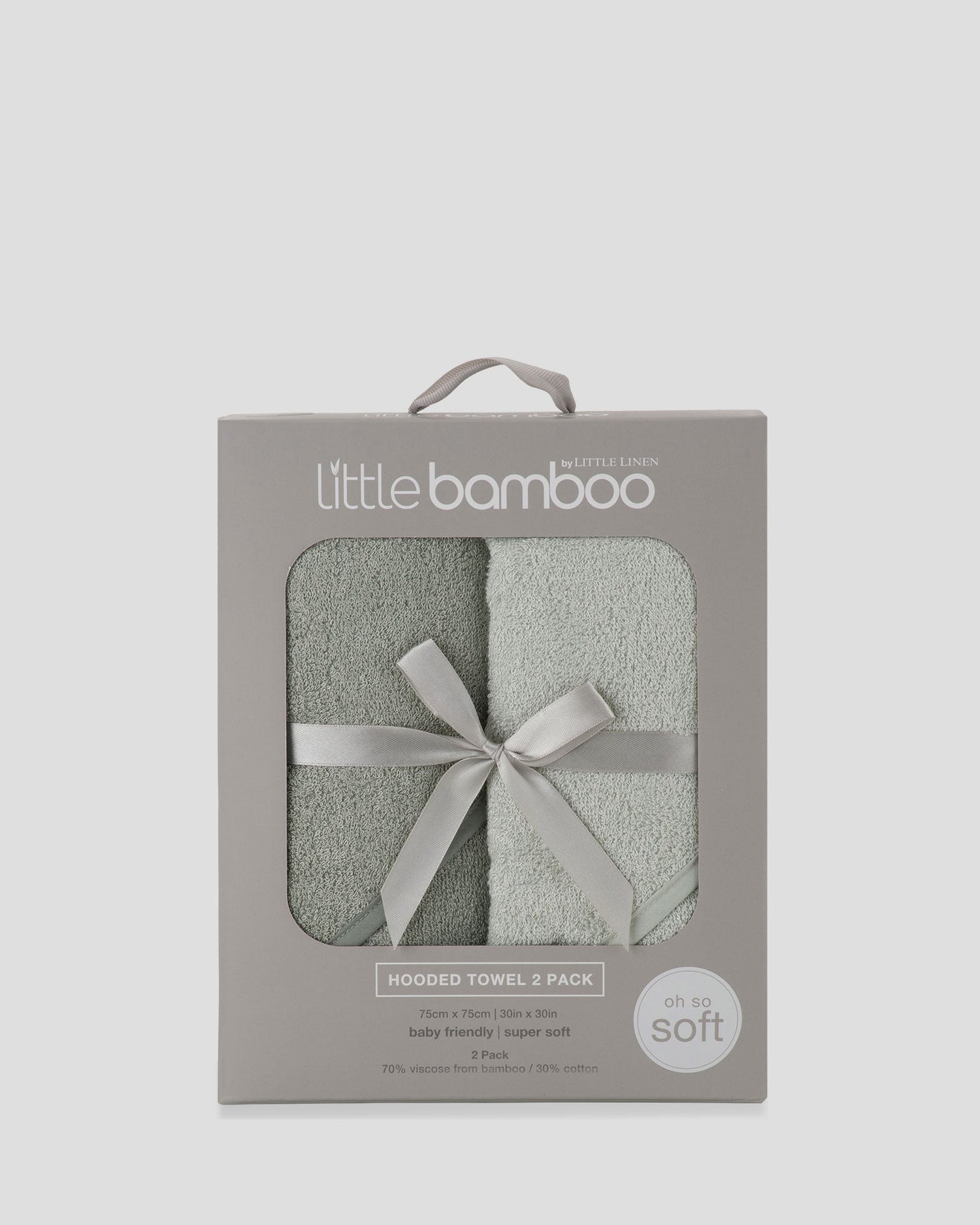 LITTLE BAMBOO | Hooded Towels 2 Pack