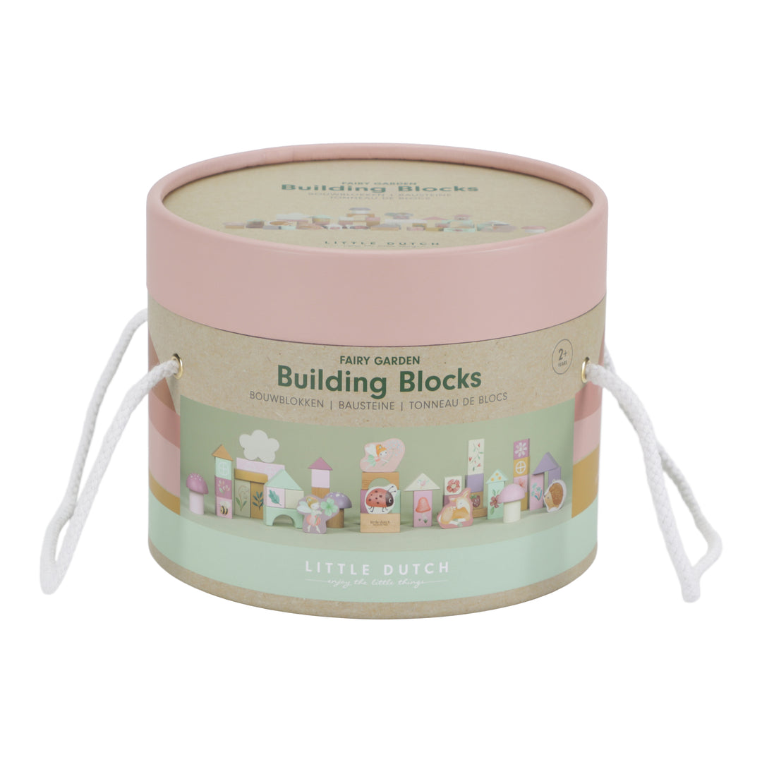 LITTLE DUTCH | Fairy Garden Wooden Building Blocks