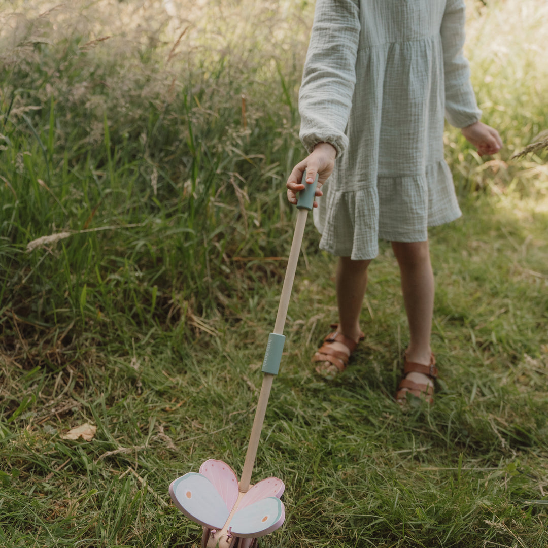 LITTLE DUTCH | Fairy Garden | Push-Along Butterfly