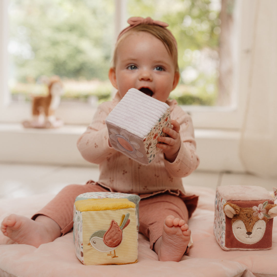 LITTLE DUTCH | Fairy Garden Soft Cubes Set